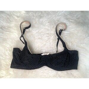 Elle McPherson Trendy Polka Dot Unlined Bra Underwire Size 34C